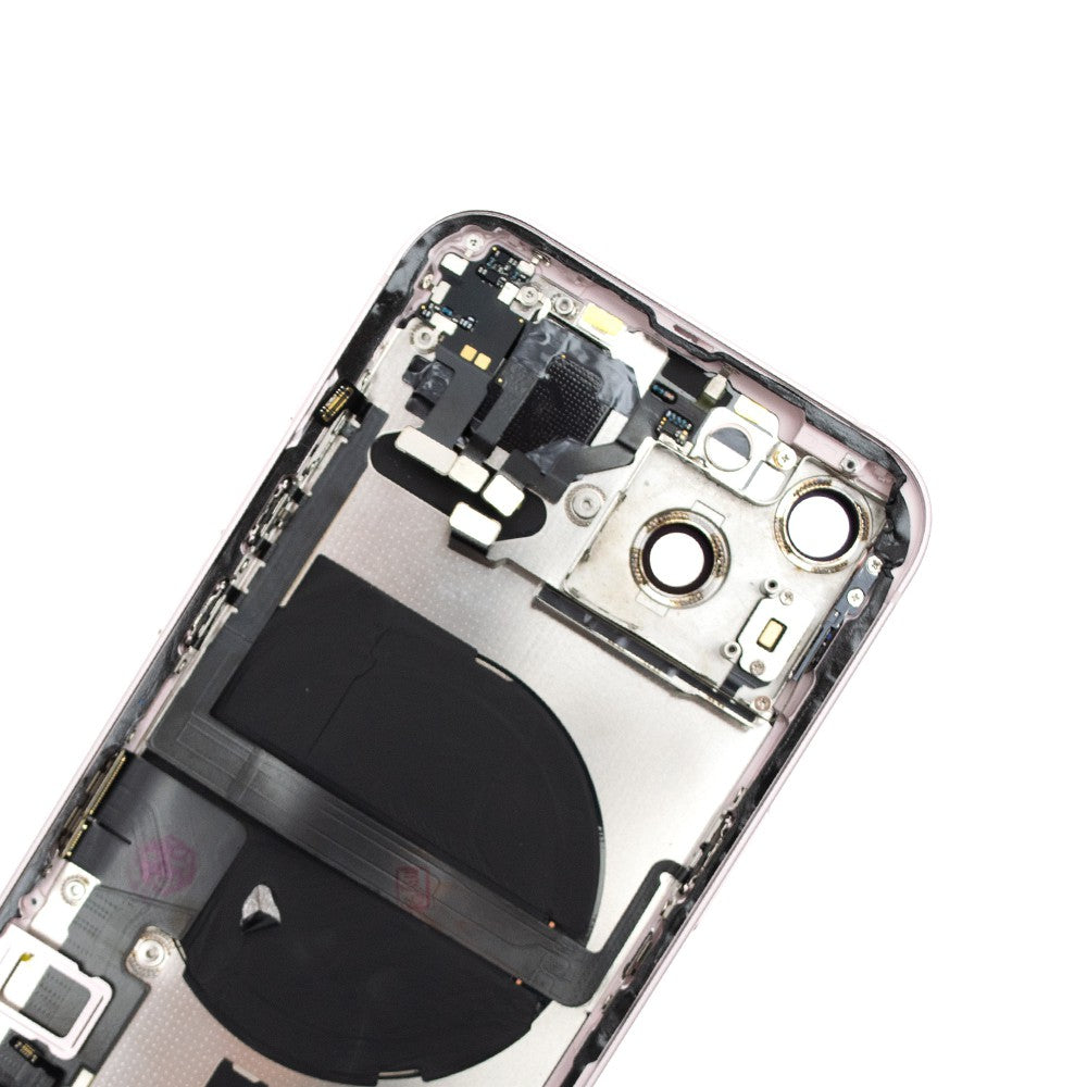 Rear Housing with Full Set Parts for iPhone 13-Pink (Purple) Rear Housing with Full Set Parts for iPhone 13-Pink (Purple)
